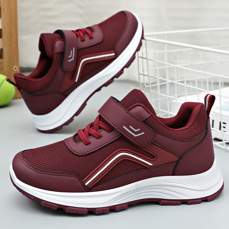 Damen Sportliche Sneakers mit verstellbarem Klettverschluss und atmungsaktivem Obermaterial R&B