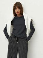 Damen Langarmshirt mit modernem Schnitt und figurfreundlicher Passform R&B