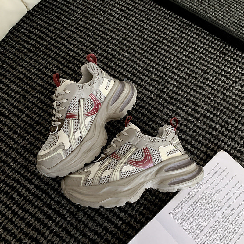 Damen Sportliche Lauf Sneakers mit atmungsaktiver Mesh-Oberfläche und komfortabler Dämpfung R&B