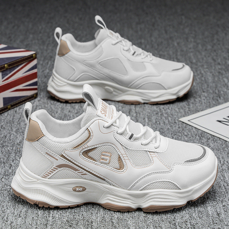 Damen Sportliche Sneakers mit atmungsaktivem Mesh-Obermaterial und rutschfester Außensohle R&B