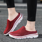 Damen Atmungsaktive Slip-On Freizeitschuhe mit dämpfender Sohle R&B