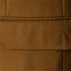 Herren eleganter Wollmantel mit modernem Schnitt und praktischen Taschen
