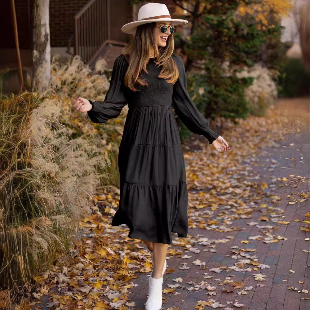 Damen Maxikleid im Boho-Stil R&B