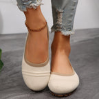 Damen Komfortable Ballerinas aus atmungsaktivem Textilmaterial R&B