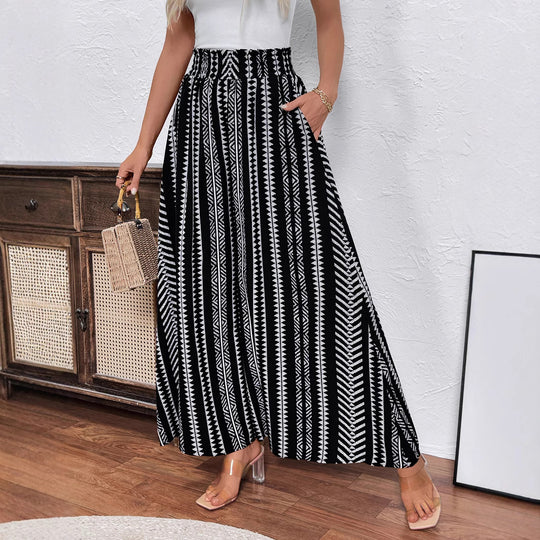 Damen Weit geschnittene elegante Sommerhose R&B