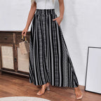Damen Weit geschnittene elegante Sommerhose R&B
