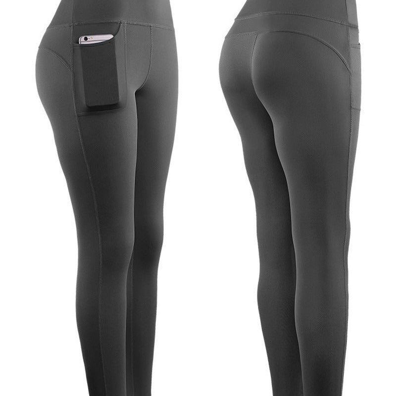 Damen Hochleistungs-Leggings mit praktischen Seitentaschen R&B