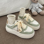 Damen Sneakers mit modischem Design und bequemem Plateau