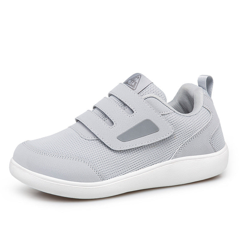 Damen Sportliche Slip-On Sneakers mit praktischen Klettverschlüssen