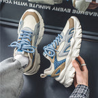 Damen Modische Sneakers mit stoßdämpfendem Design und atmungsaktiver Mesh-Oberfläche