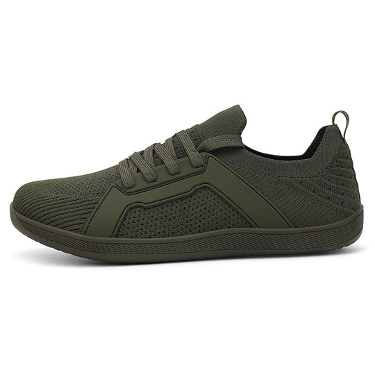 Herren nan urbaner Strick-Freizeit-Sneaker mit elastischem Schlupfschaft, thermoplastischer Seitenverstärkung und stoßdämpfender Leichtlaufsohle R&B