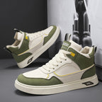 Damen Sneakers im sportiven High-Top Design mit gepolsterter Knöchelstütze