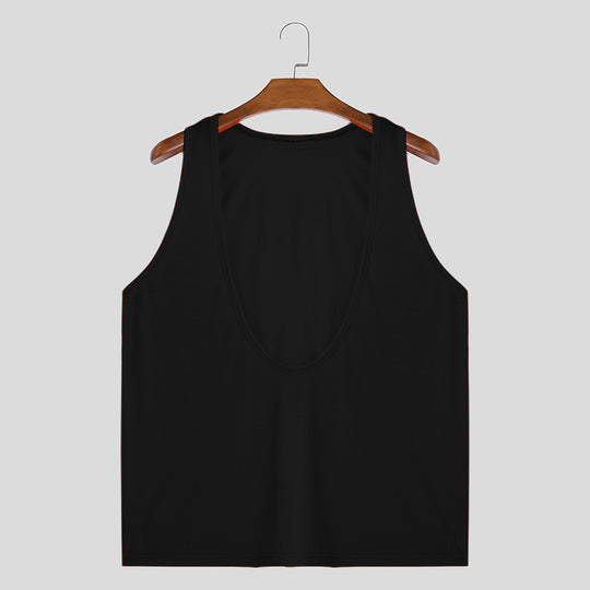 Herren Sportliches Ärmelloses T-Shirt aus atmungsaktivem Material R&B