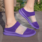 Damen Atmungsaktive Slip-On Badeschuhe
