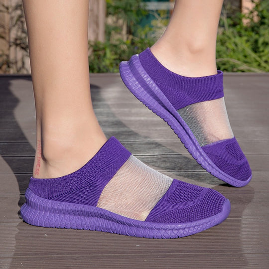 Damen Atmungsaktive Slip-On Badeschuhe R&B