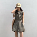 Damen Jumpsuit mit tailliertem Design und praktischen Taschen