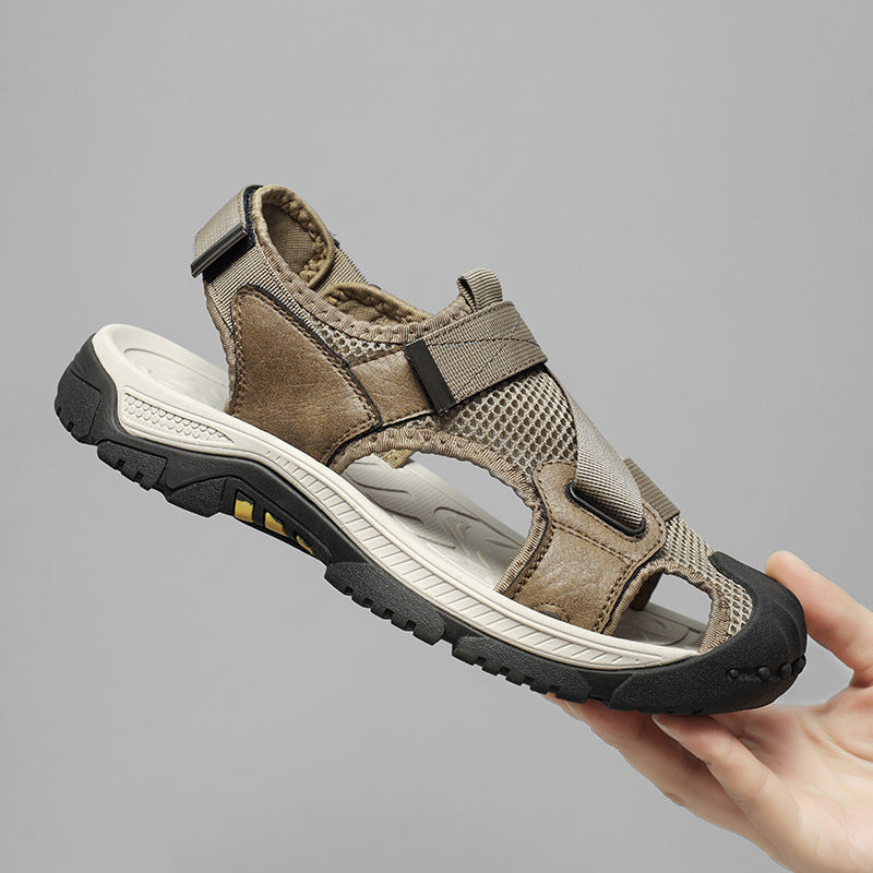 Damen Multifunktionale Outdoor-Sandalen mit verstellbarem Riemen und rutschfester Sohle R&B
