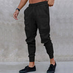 Herren lässige Cargo-Jogginghose mit elastischem Bund und praktischen Taschen R&B