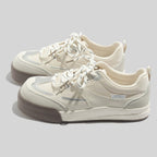 Damen Sportliche Freizeitschuhe mit rutschfester Gummisohle und atmungsaktiver Oberflächenstruktur