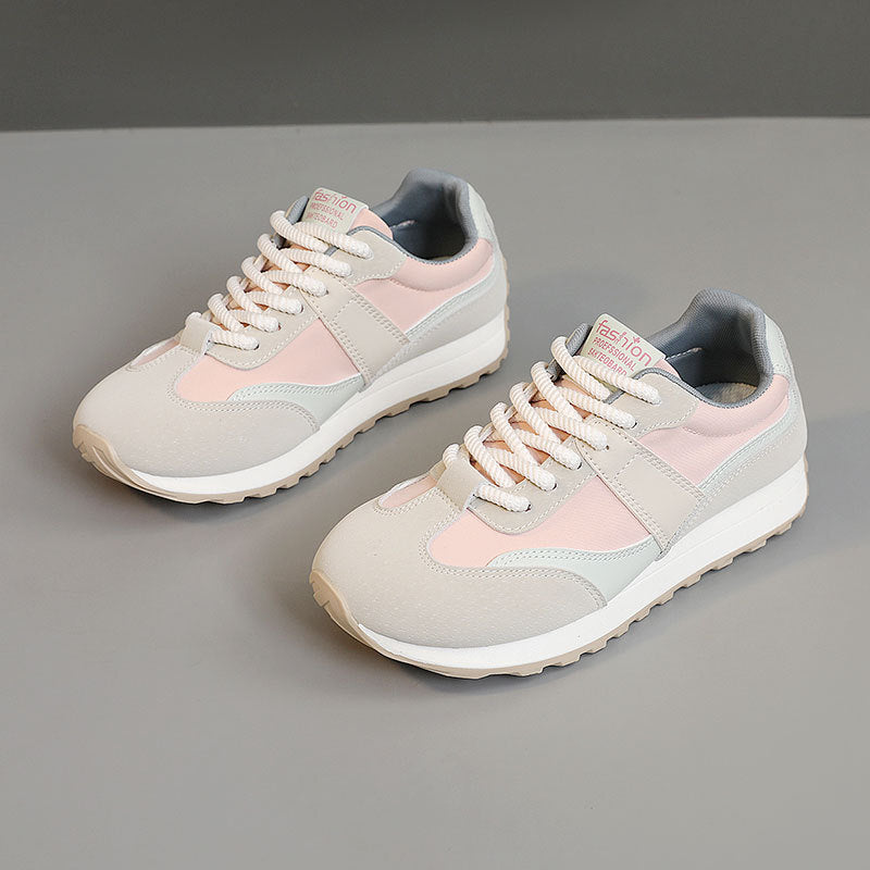 Damen Sportliche Sneaker mit gepolsterter Innensohle und atmungsaktiver Obermaterialstruktur R&B