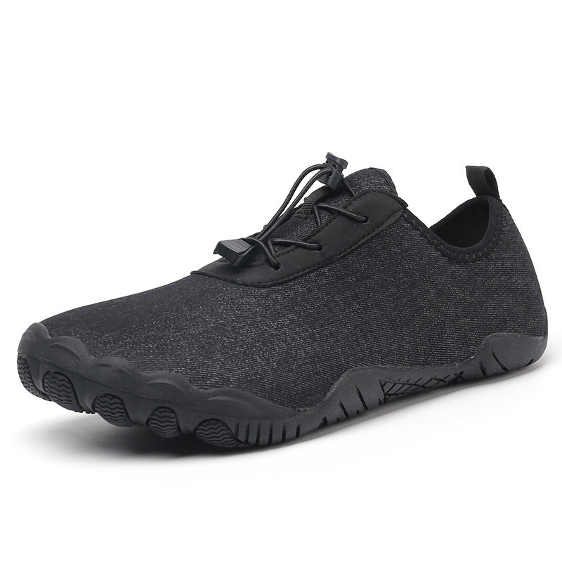 Damen Sportliche Wasserschuhe mit rutschfester Sohle und elastischem Schnürsystem