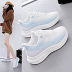 Damen sportliche Sneakers mit atmungsaktivem Obermaterial und komfortabler Dämpfung R&B