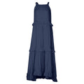 Damen Maxikleid mit voluminösem Rock R&B