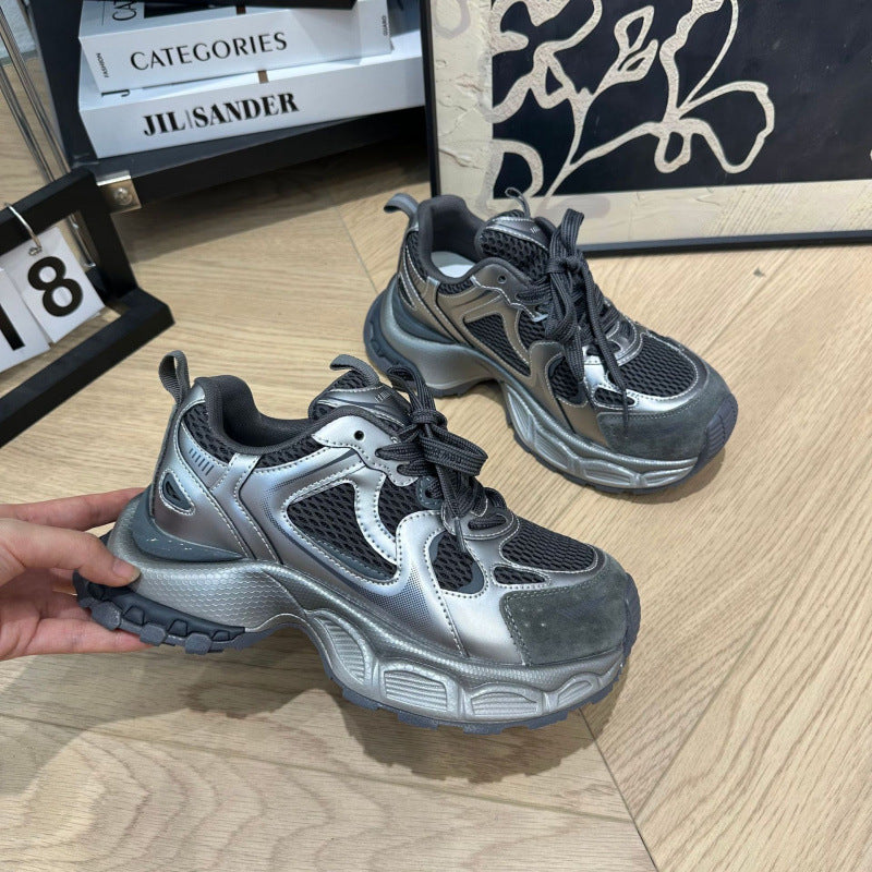 Damen Sportliche High-Performance Sneakers mit leichtem Mesh-Obermaterial und stoßdämpfender Sohle R&B