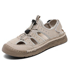 Herren Bequeme Outdoor-Sandalen mit verstellbarem Riemensystem und rutschfester Sohle R&B