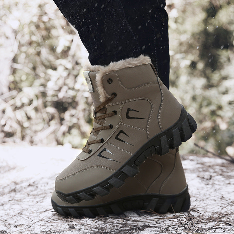 Damen isolierte Winterstiefel mit rutschfester Sohle und wärmendem Innenfutter R&B