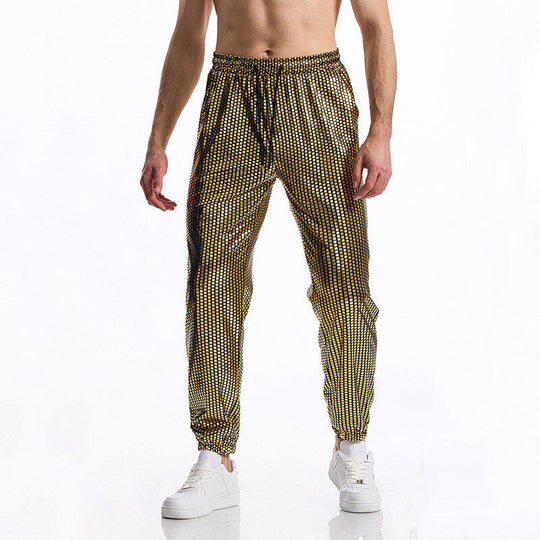 Herren Sportliche Jogginghose mit reflektierendem Design R&B
