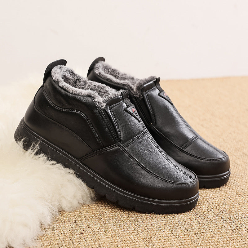 Damen Warmgefütterte Winterstiefel mit rutschfester Sohle