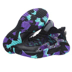 Damen Sportliche Basketball Sneakers mit atmungsaktivem Obermaterial und dämpfender Sohle R&B