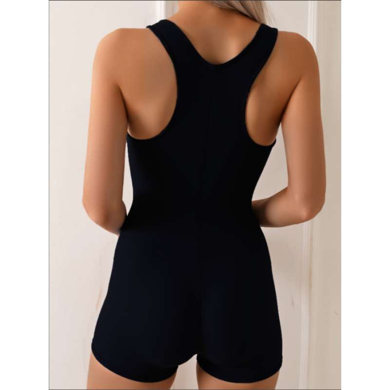 Damen Sportlicher Schwimmanzug mit integriertem Shorts