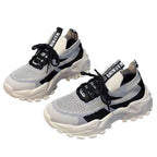 Damen Atmungsaktive Sneakers mit sportlicher Struktur R&B