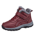 Damen Winterboots mit isolierendem Warmfutter und komfortablem Klettverschluss R&B