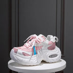 Damen Sportliche Sneakers mit innovativem Dämpfungssystem und atmungsaktiven Mesh-Einsätzen