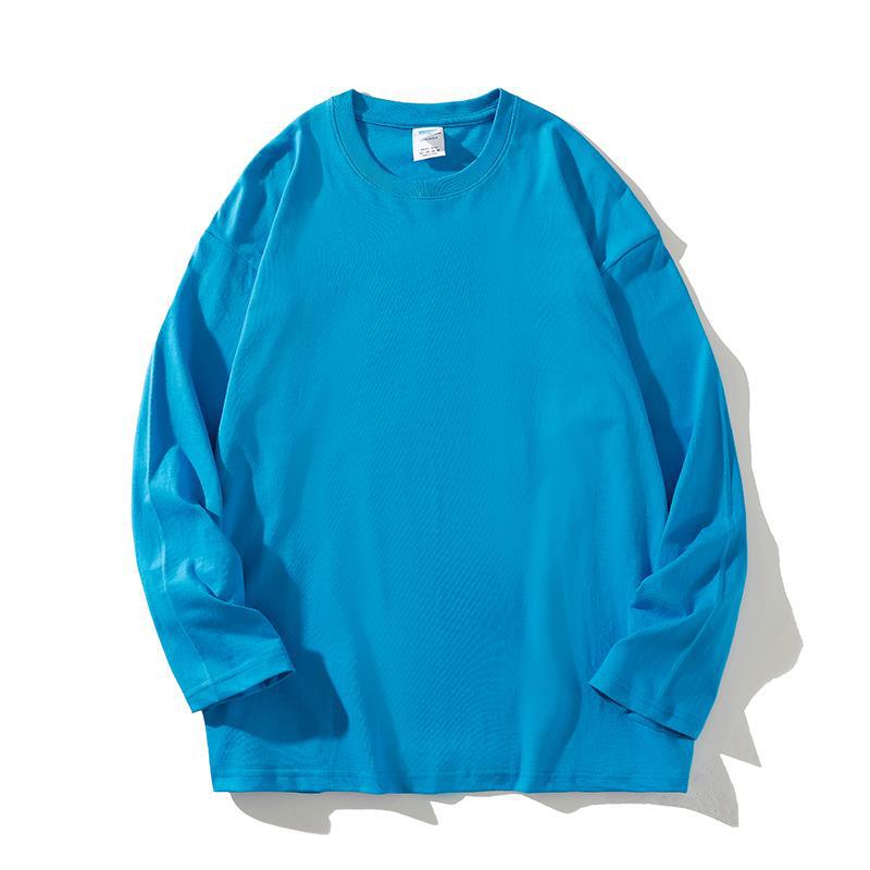 Damen vielseitiges Langarm-T-Shirt aus hochwertiger Baumwolle R&B