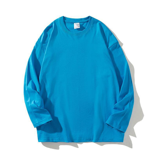 Damen vielseitiges Langarm-T-Shirt aus hochwertiger Baumwolle R&B