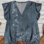 Damen Bluse mit floralem Muster R&B