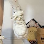 Damen Plateau-Sneaker mit individuell gestaltbaren Schnürsenkeln R&B