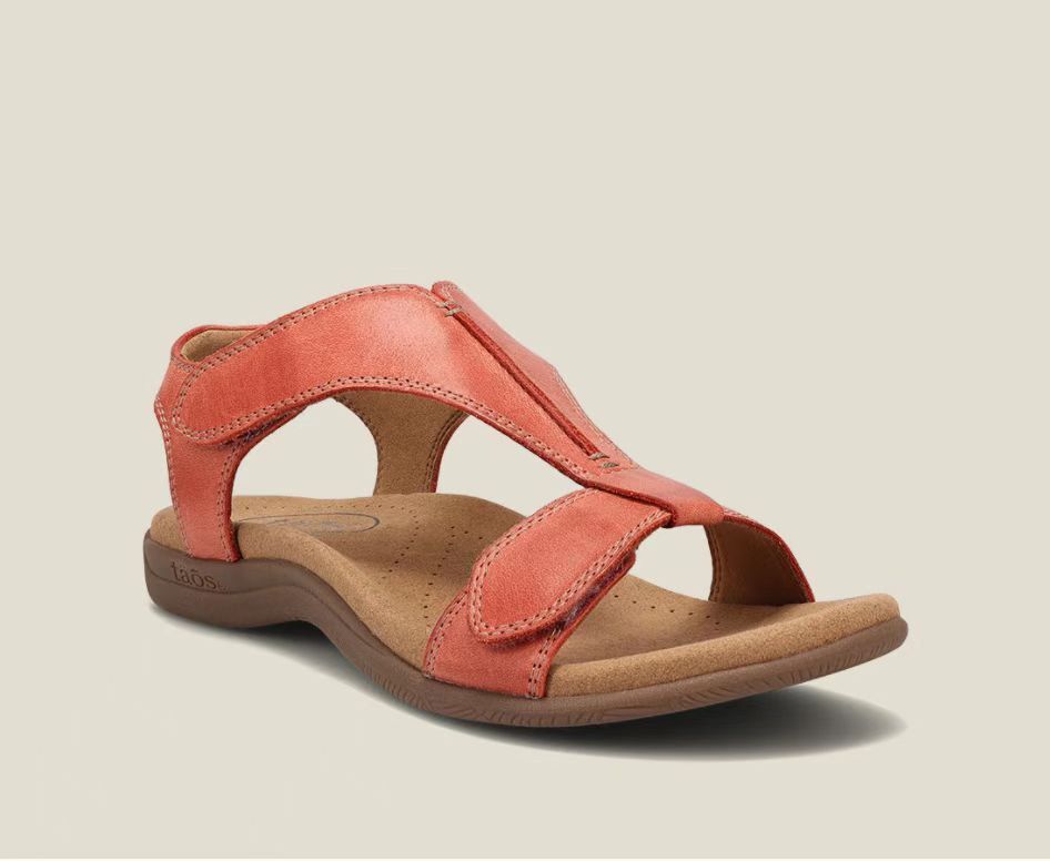 Damen Freizeit-Sandalen mit verstellbaren Riemen und ergonomischem Fußbett R&B