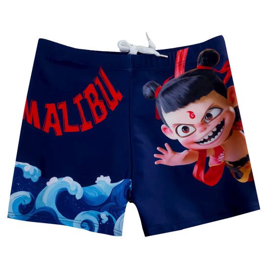 Jungen Schwimmshorts mit maritimen Motiv R&B