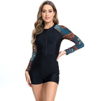 Damen Sportlicher Schwimmanzug R&B
