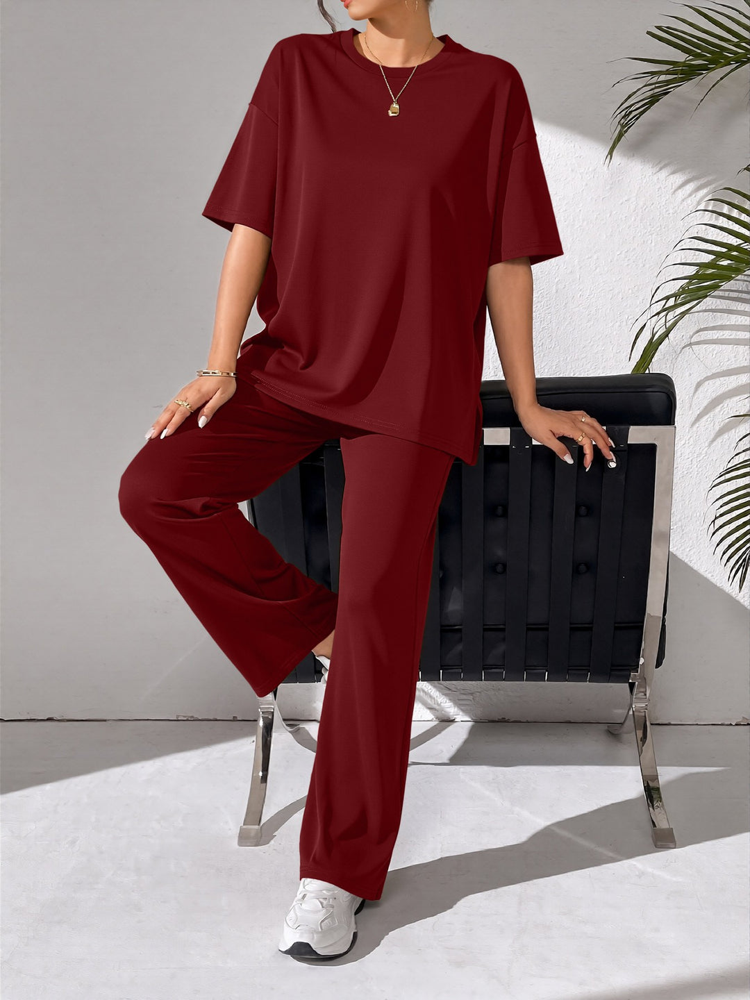 Freizeit Set Damen mit weitem Schnitt