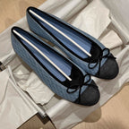 Damen Ballerinas mit elegantem Kontrast-Design und weichem Fußbett R&B