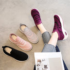Damen Sportliche Slip-On Sneakers mit Air Cushion Technologie R&B