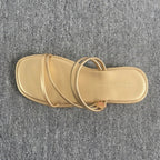 Damen elegante Sandalen mit stylischen Riemen R&B