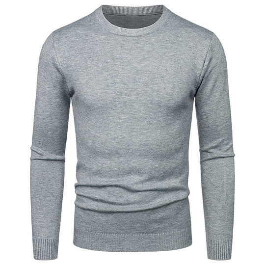 Herren Rundhalspullover aus weichem Material R&B