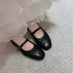 Damen Ballerinas mit elegantem Riemen und modischem Kick-Design R&B